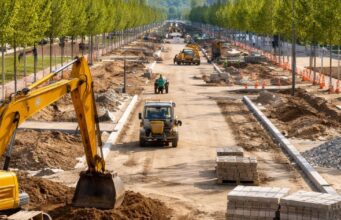 Avviati i lavori per le ‘Ramblas’ nel Reggiane Parco Innovazione Avviati i lavori per le 'Ramblas' nel Reggiane Parco Innovazione