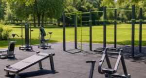 Nuove attrezzature fitness al Parco dell’Anello di Bibbiano Nuove attrezzature fitness al Parco dell'Anello di Bibbiano