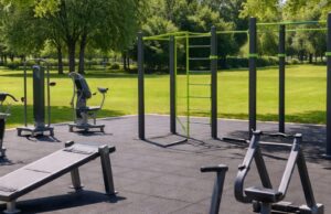 Nuove attrezzature fitness al Parco dell’Anello di Bibbiano Nuove attrezzature fitness al Parco dell'Anello di Bibbiano