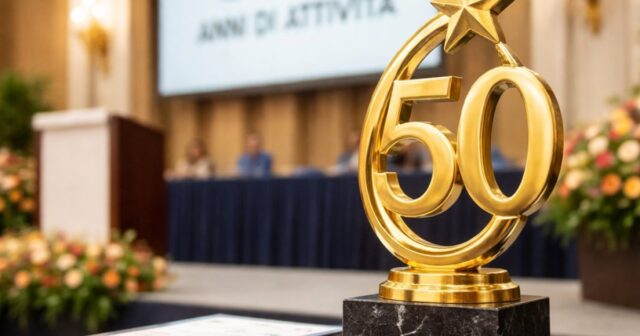 Telereggio riceve riconoscimento a Roma per 50 anni di attività
