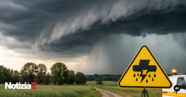 Allerta gialla per temporali in Emilia Romagna domani Allerta gialla per temporali in Emilia Romagna domani