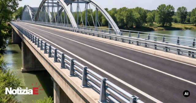 Conclusi i lavori di restyling del ponte tra Guastalla e Dosolo Conclusi i lavori di restyling del ponte tra Guastalla e Dosolo
