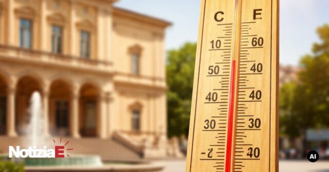Continua l'ondata di calore in Emilia-Romagna con picchi di 40 gradi Continua l'ondata di calore in Emilia-Romagna con picchi di 40 gradi