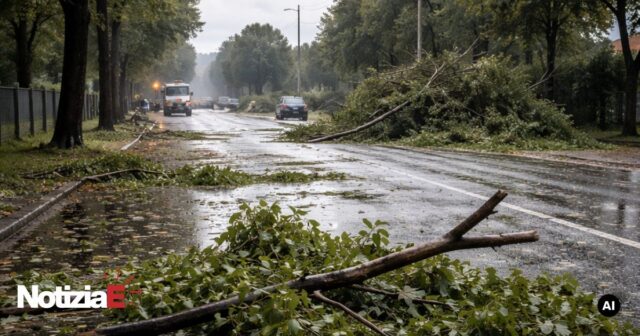 Maltempo in Emilia: temporali e disagi dopo il caldo estivo