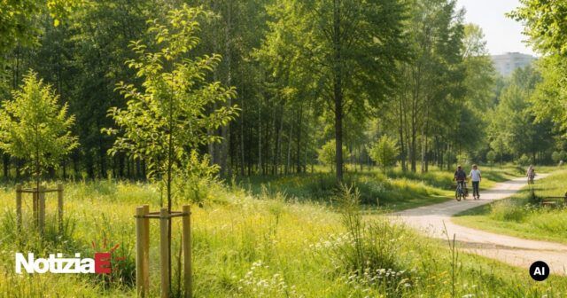 Proposta per un bosco urbano di comunità a Reggio Emilia Proposta per un bosco urbano di comunità a Reggio Emilia